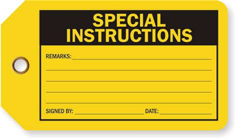 Special instructions. Things To Know About Special instructions. 